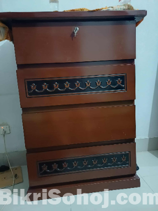 সেমি বক্স খাট,ওয়্যারড্রোপ,ডায়নিং টেবিল,চেয়ার ৪ পিস,কিচেন রেক